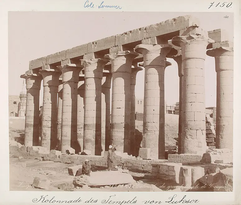 Kolonnade des Tempels von Luxor