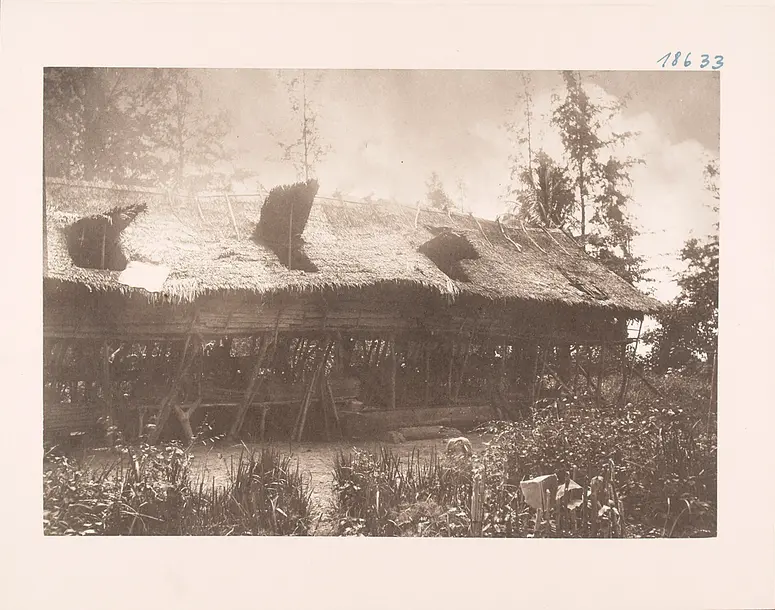 Haus der Malaien in Serumbu