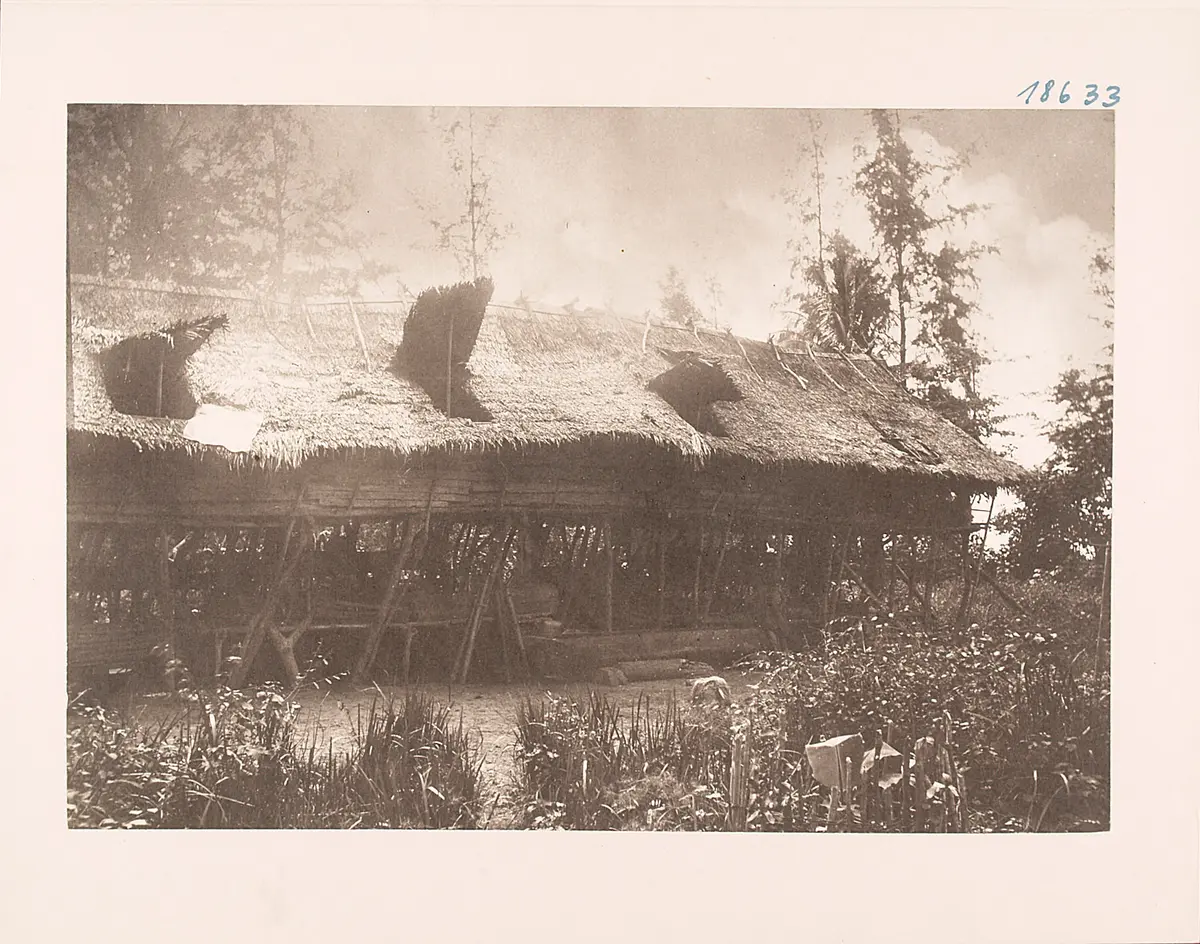 Haus der Malaien in Serumbu