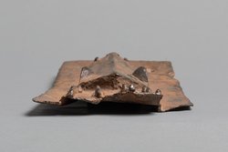 Reliefplatte: Krokodilskopf