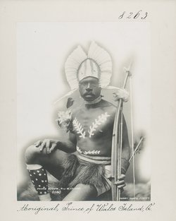 Aboriginal, Prince Dugum of Wales Island, Q[ueensland]
