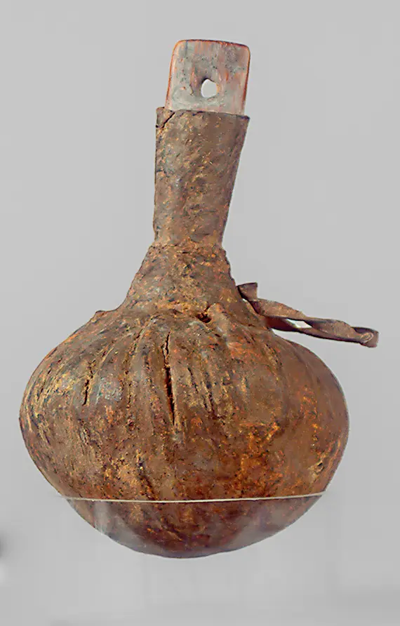 Lederflasche
