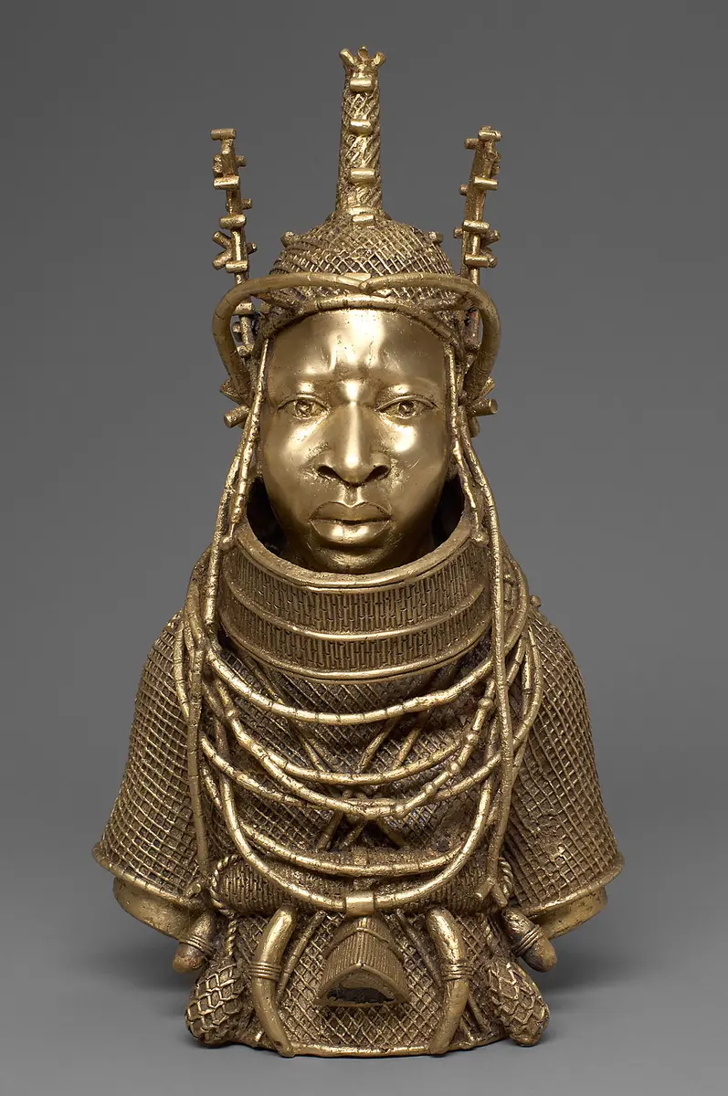 Pair of Busts: Oba and Queen
