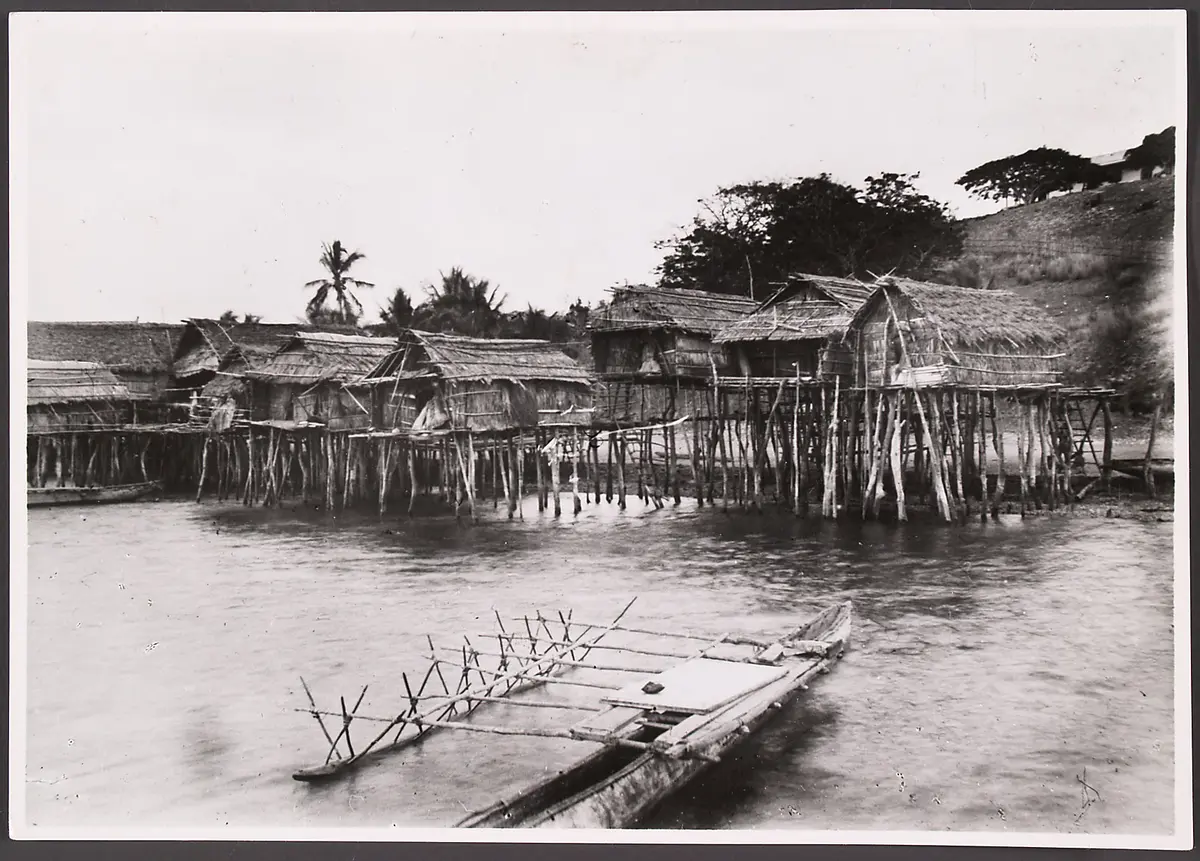 Stilt houses, British New Guinea
