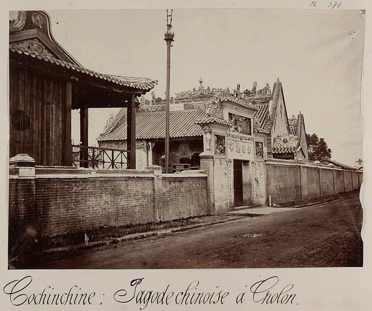 Chinesische Pagode zu Cholon