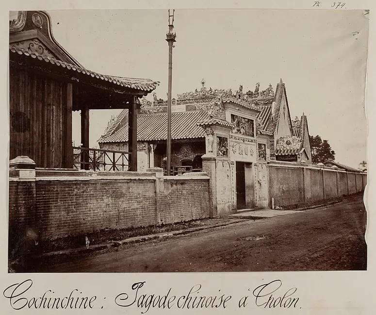Chinesische Pagode zu Cholon