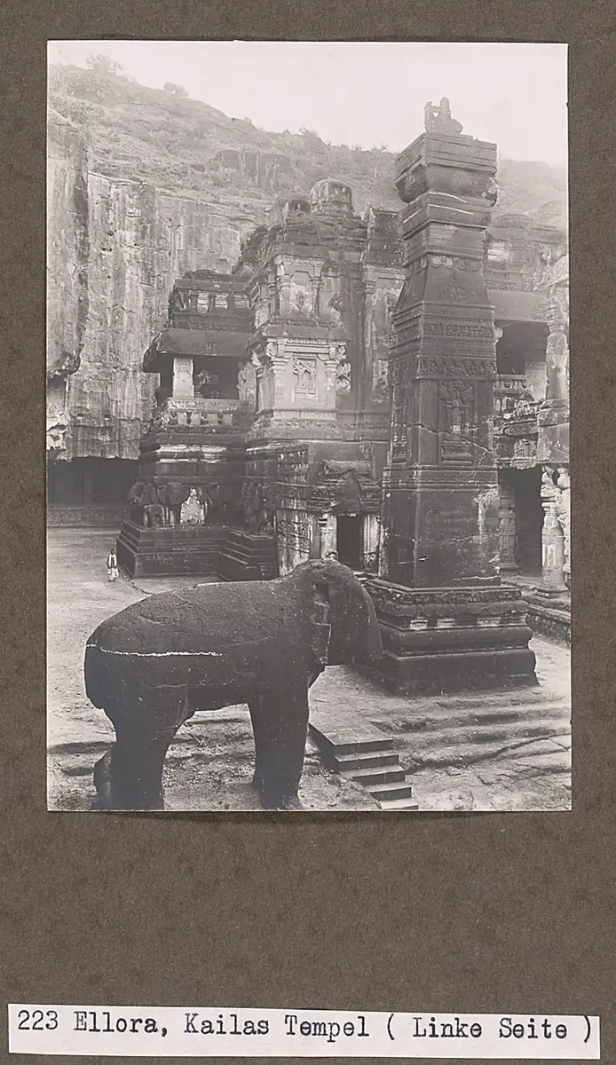 223 Ellora, Kailas Tempel (Linke Seite)