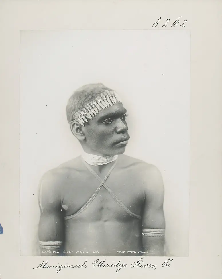 Aboriginal, Ethridge River, Q[ueensland]