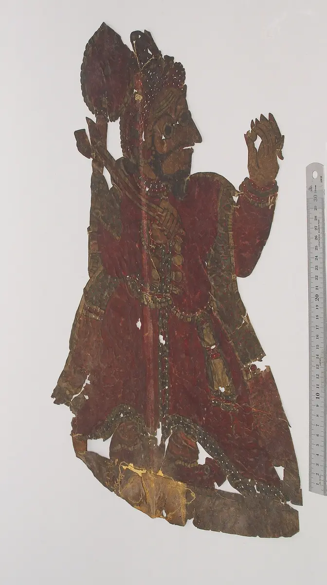 Schattenspielfigur Ravana