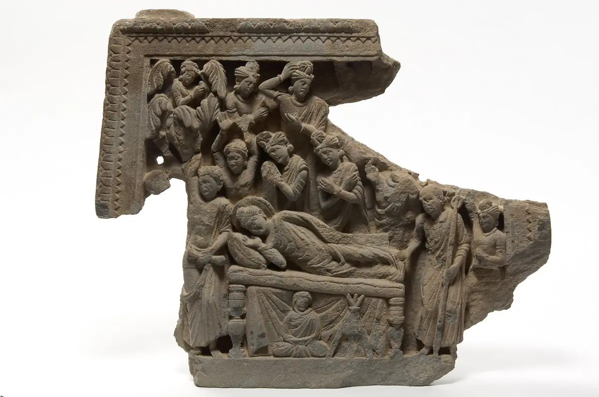 Budhas Eingang ins Nirvana