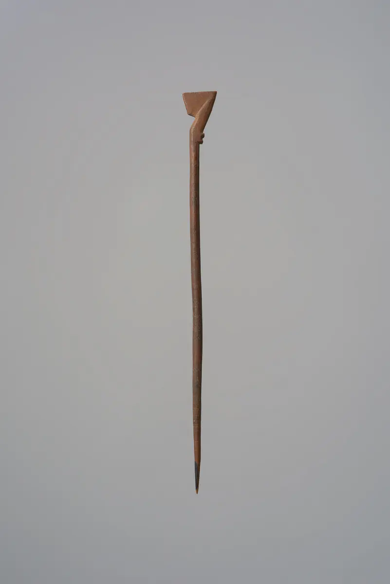 Haarnadel in Gewehrform