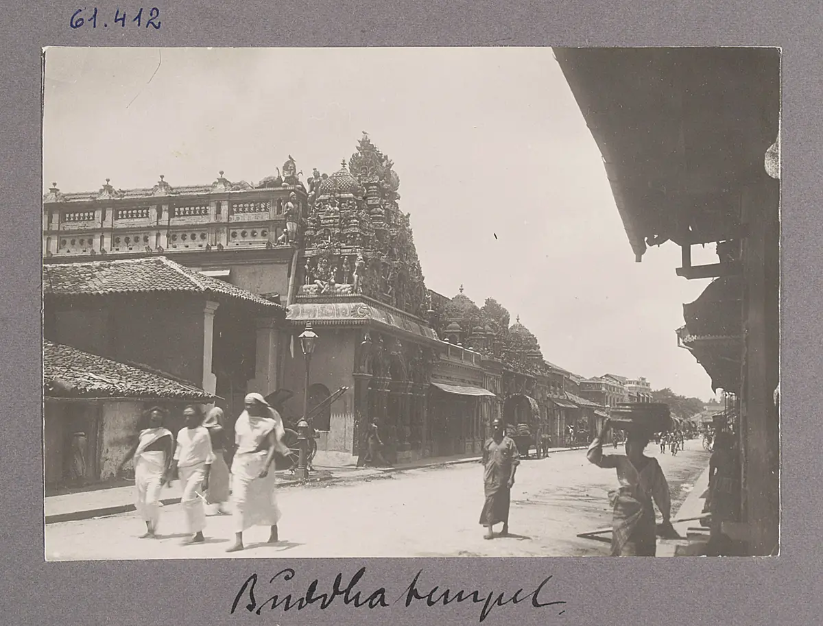 Colombo. Buddhatempel