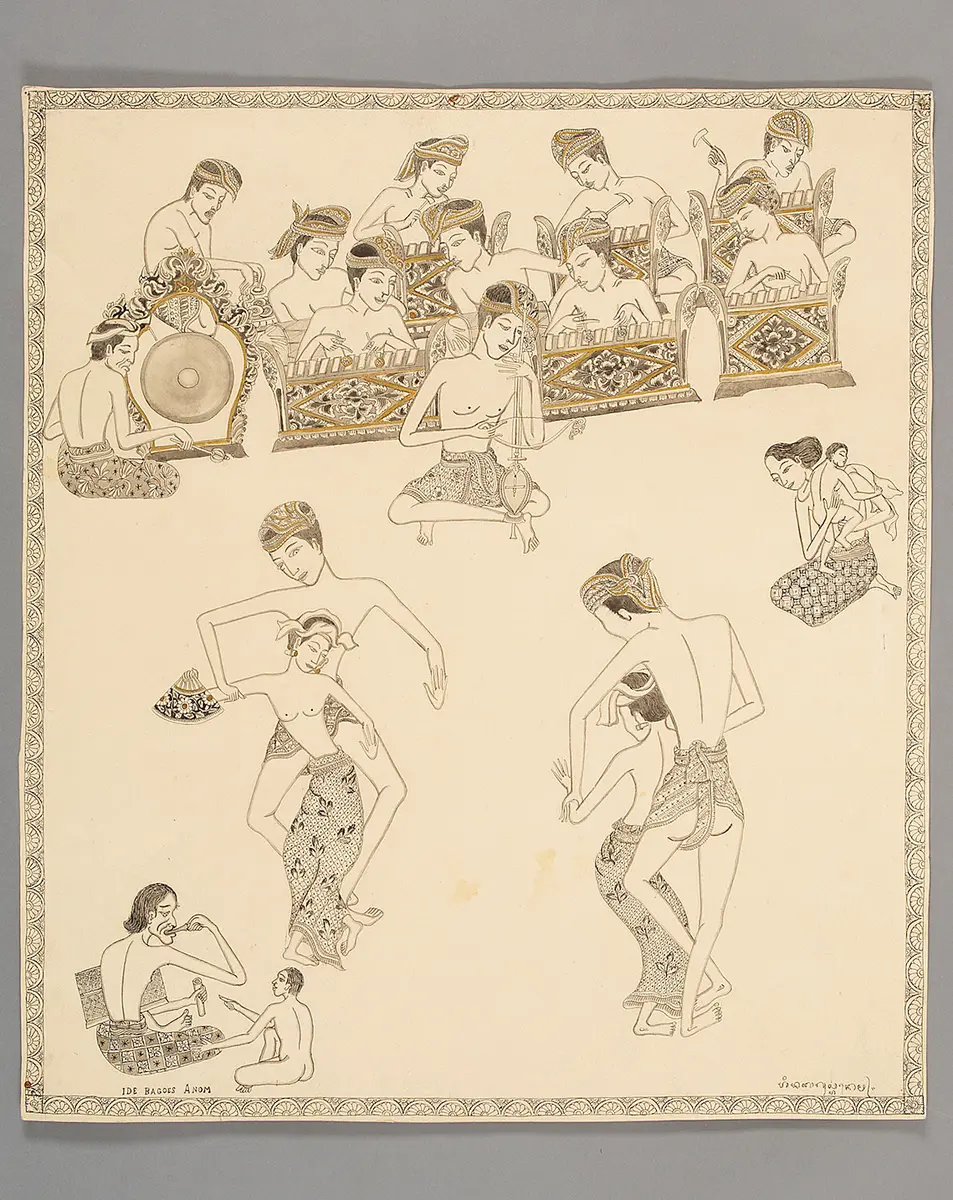 Legong-Tänzer