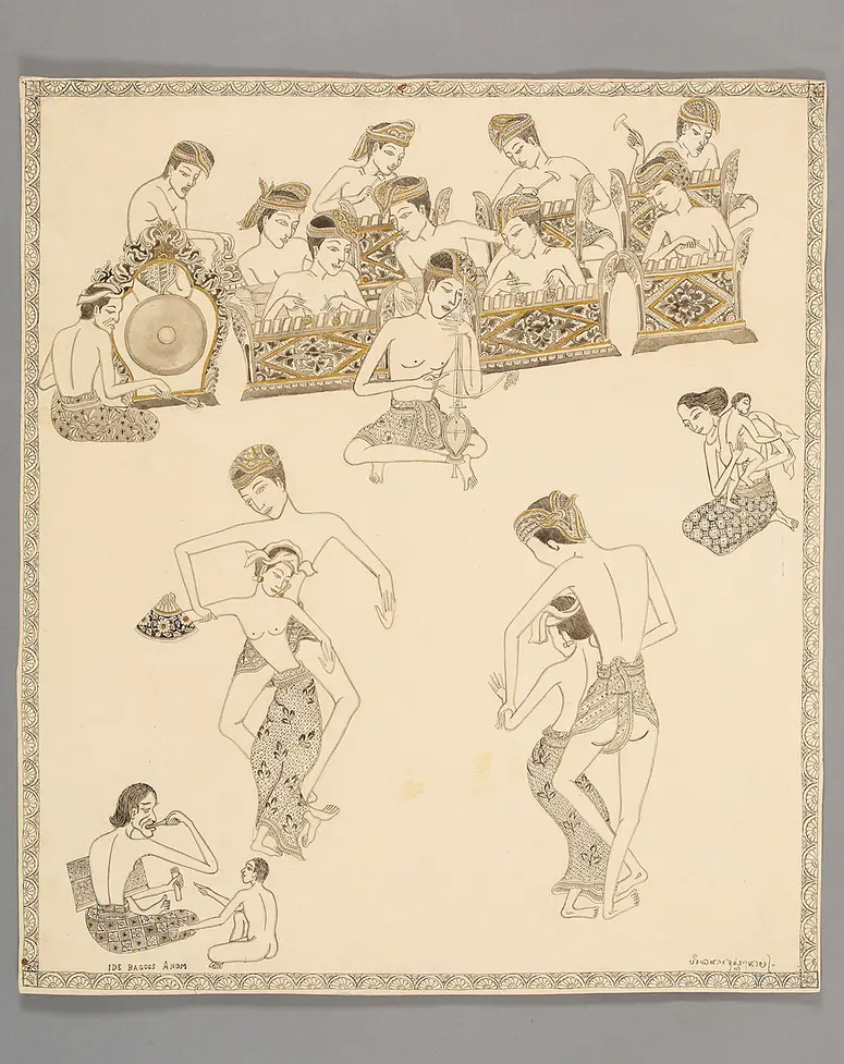 Legong dancer