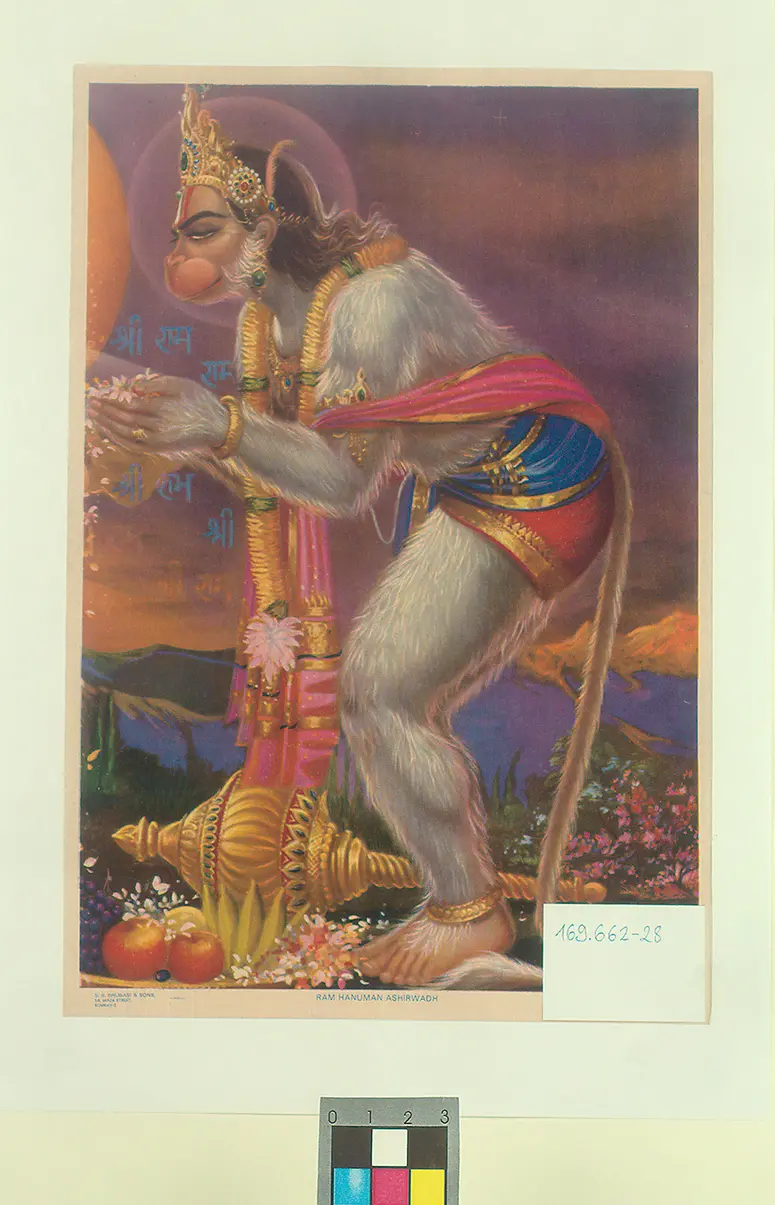 Andachtsbild: Hanuman