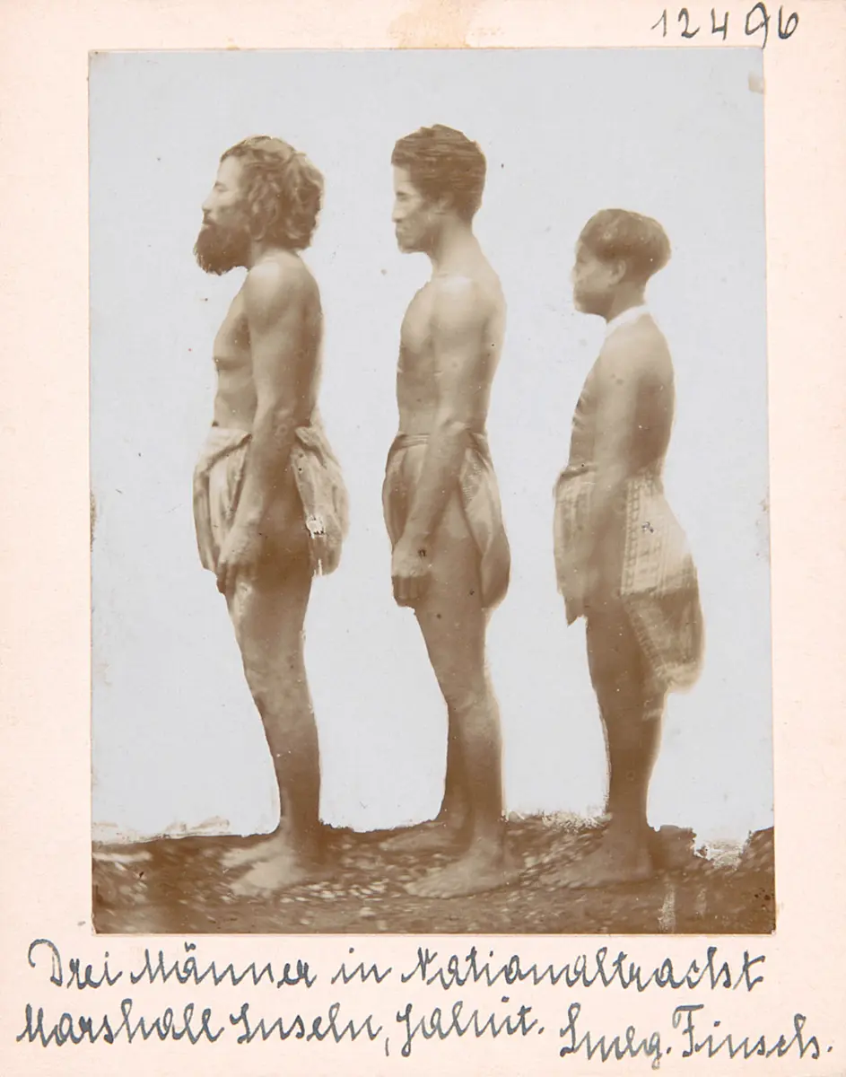 Three men from the Marshall Islands