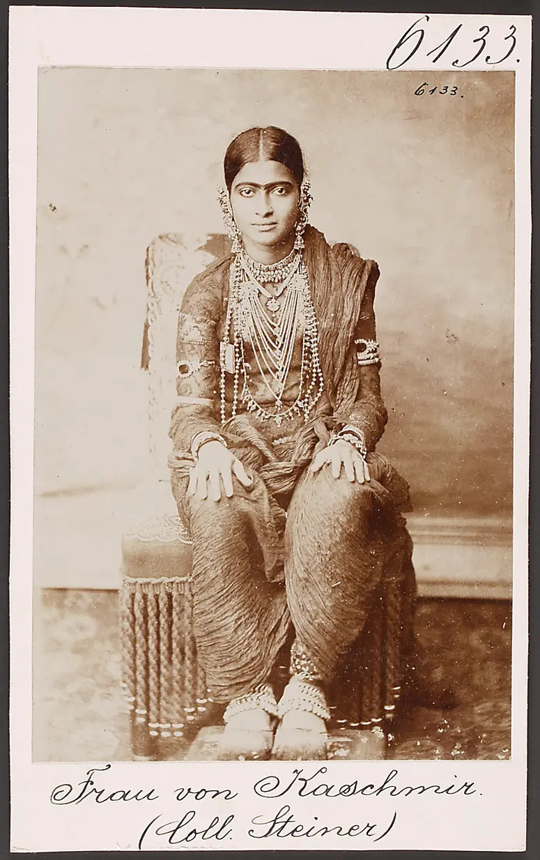 Frau von Kaschmir