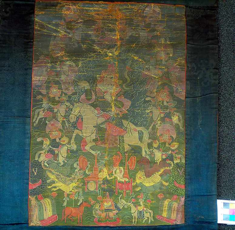 Thangka Dharmapala