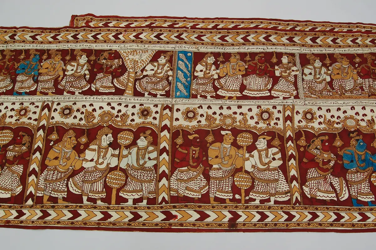 Handbemalter Holzmodeldruck