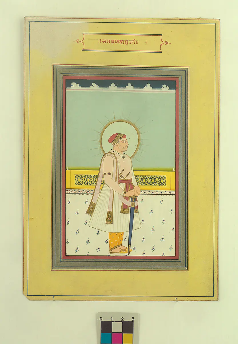 Miniaturmalerei Maharaja (Hagbatadasaj T II)