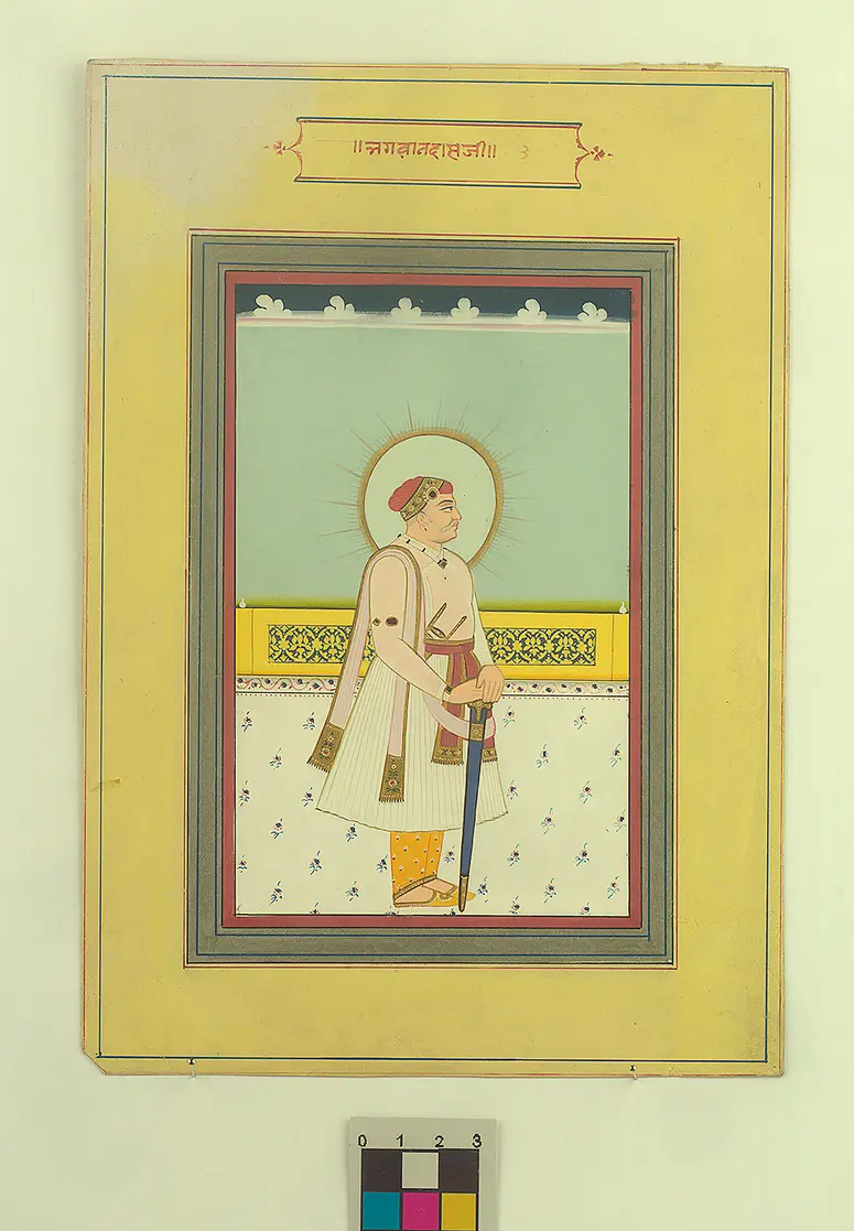 Miniaturmalerei Maharaja (Hagbatadasaj T II)