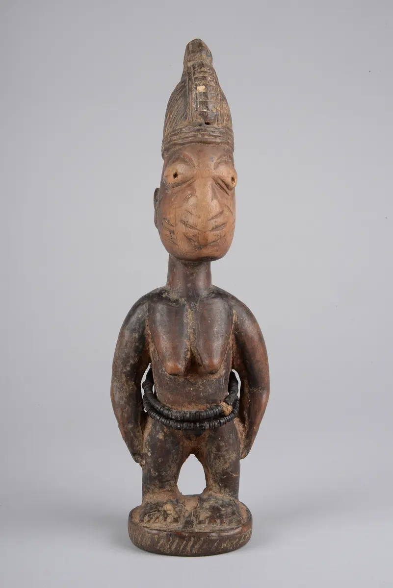 Weibliche Ibeji Zwillingsfigur