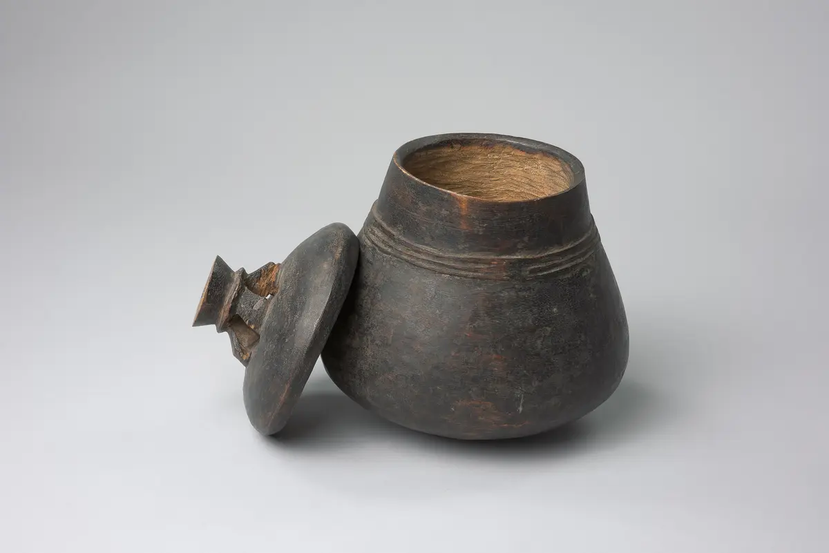 Wooden Container with Lid