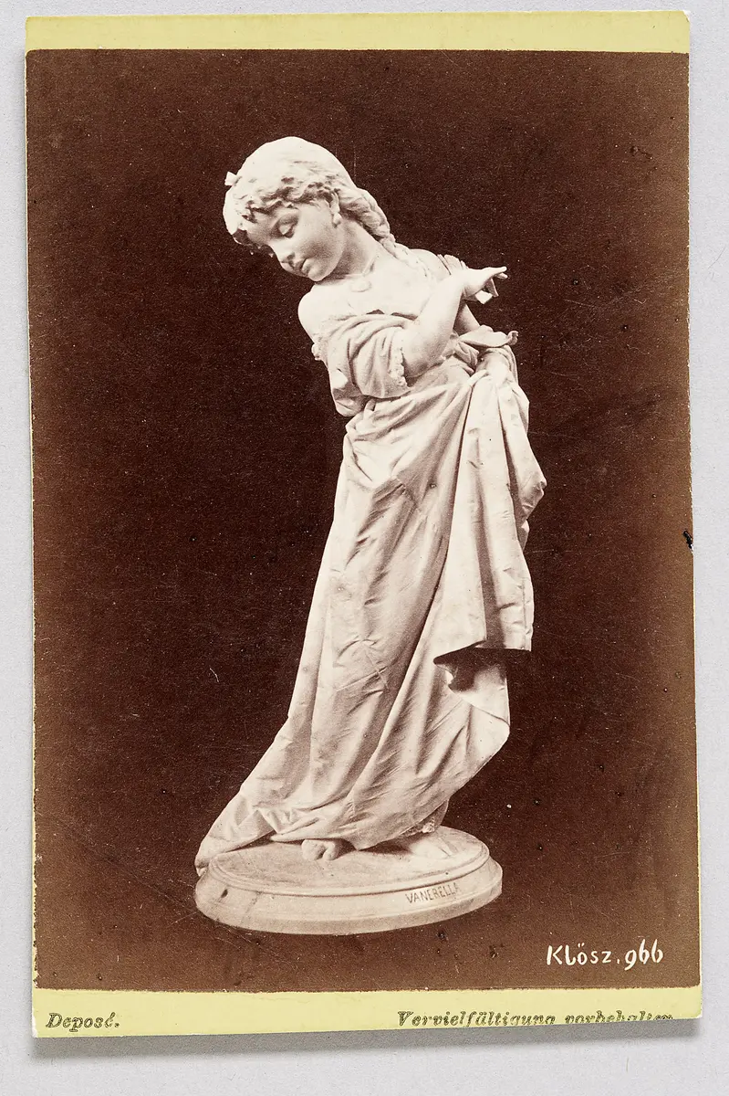 Weltausstellung 1873 in Wien; Figur Vanerella
