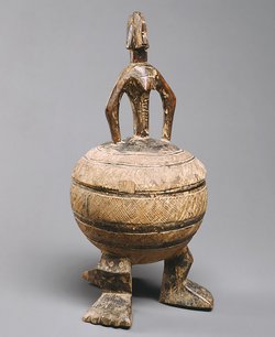 Deckelgefäß des Ayo Tanga