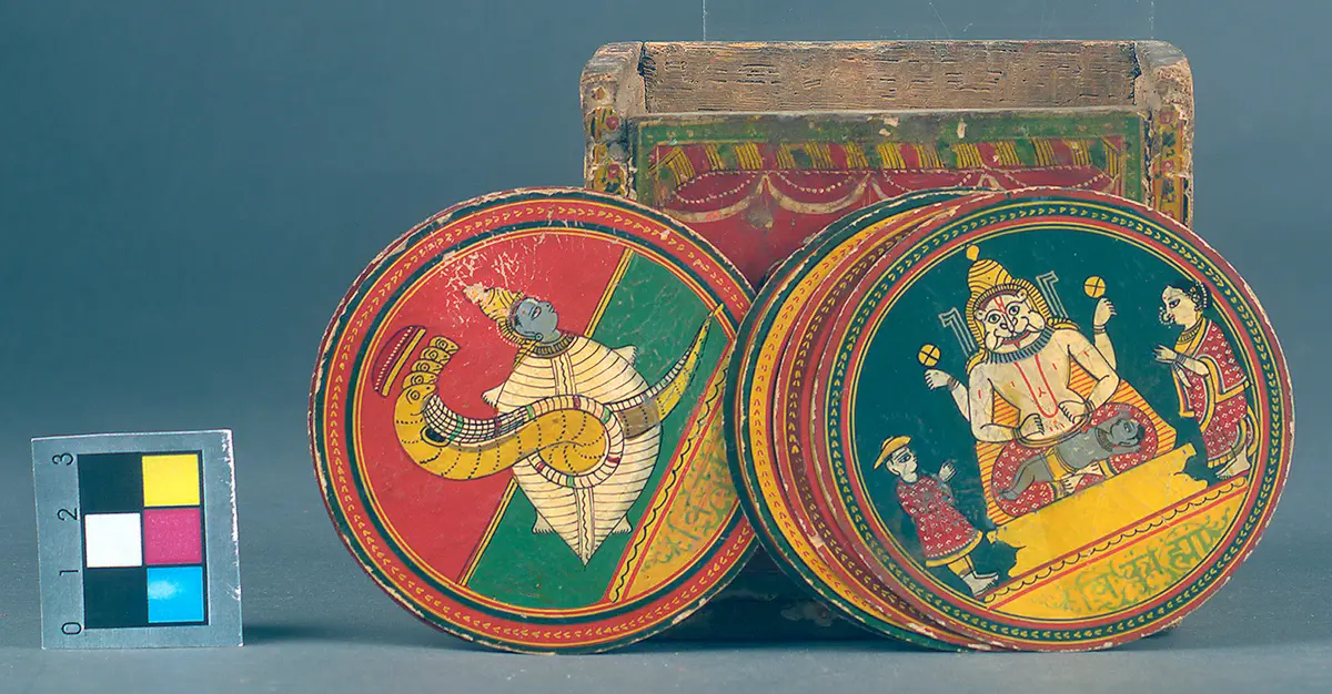 Spielkarten Dashavatara Ganjifa