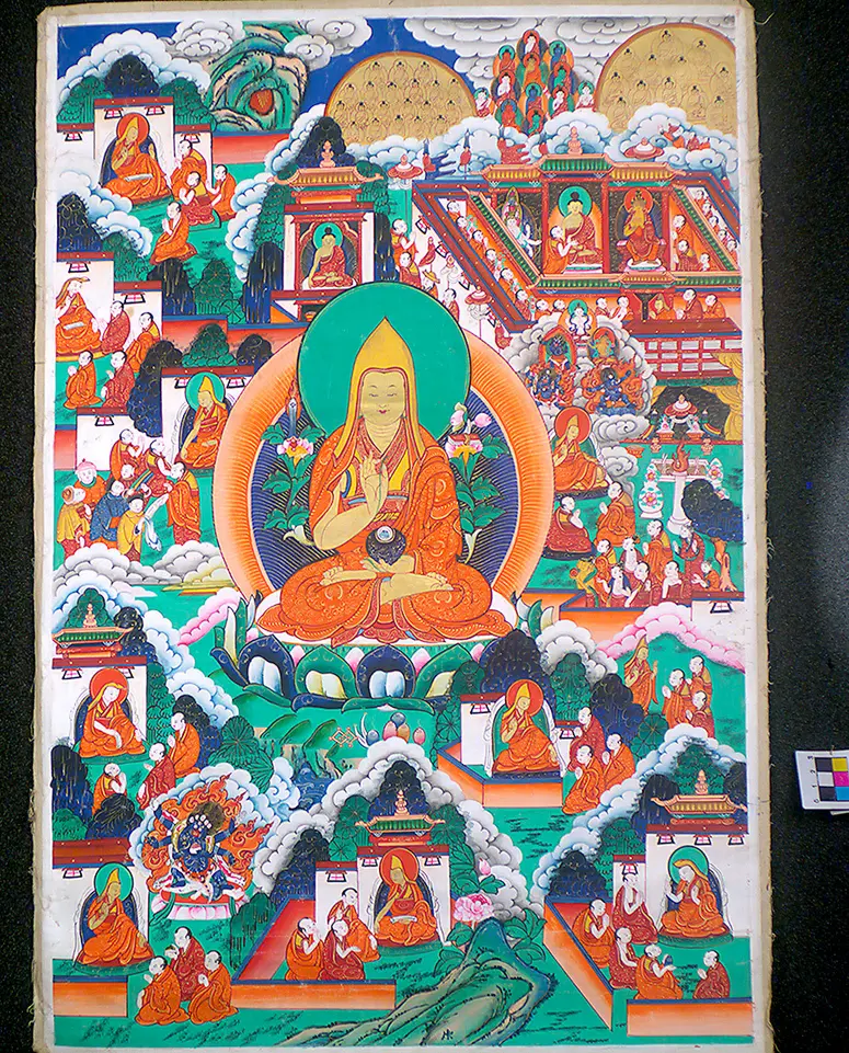 Thangka Tshong kapa