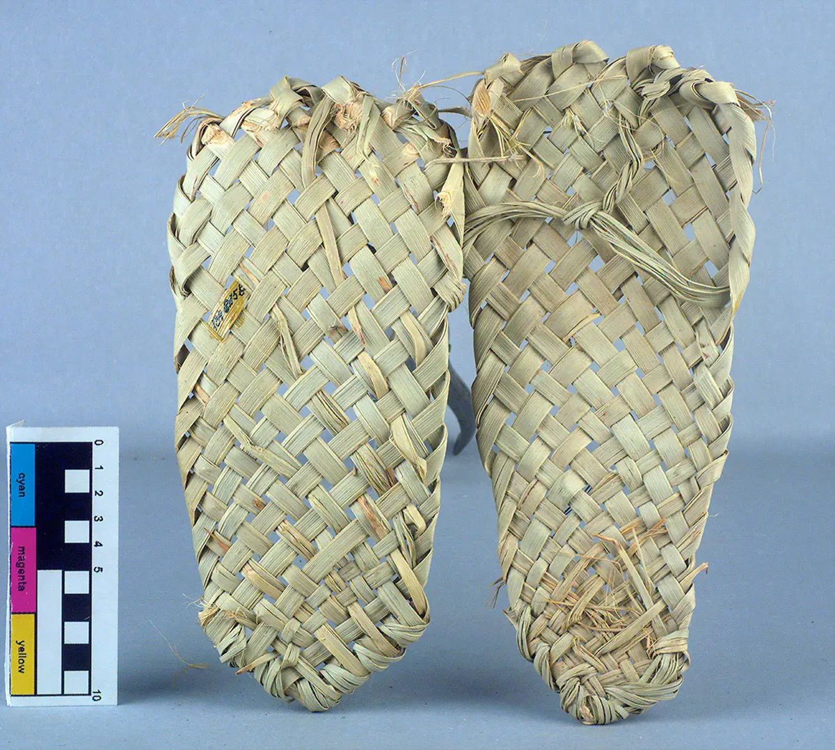 Strohsandalen, Diagonalgeflecht