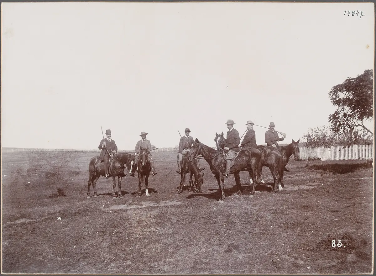 Australien, Arthurs Leigh Badgery Station. 24.5.1893