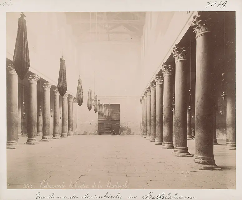 Bethlehem: Inneres der Marienkirche