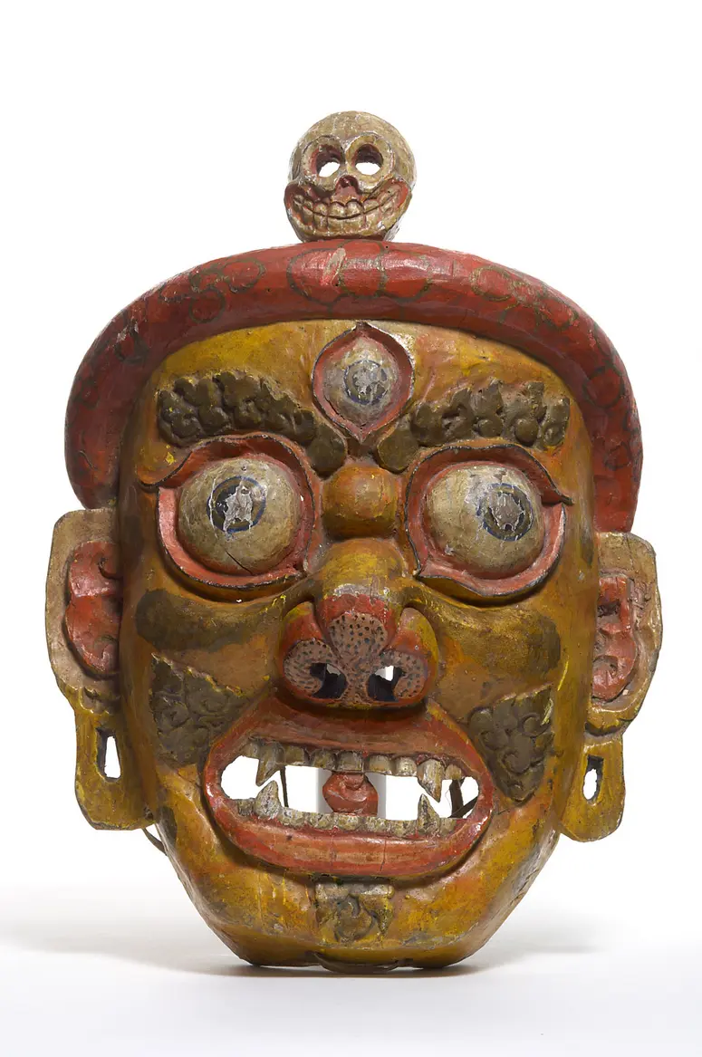 Todesgott-Maske