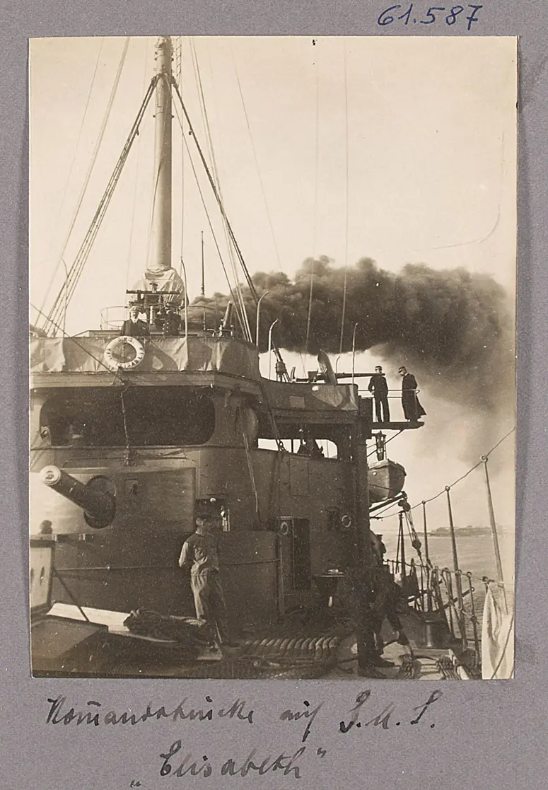 Kommandobrücke auf S.M.S.