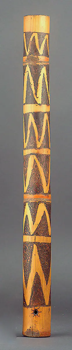 Verziertes Tabak-Rauchrohr
