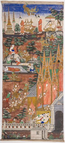 Scenes from the life of the historical Buddha