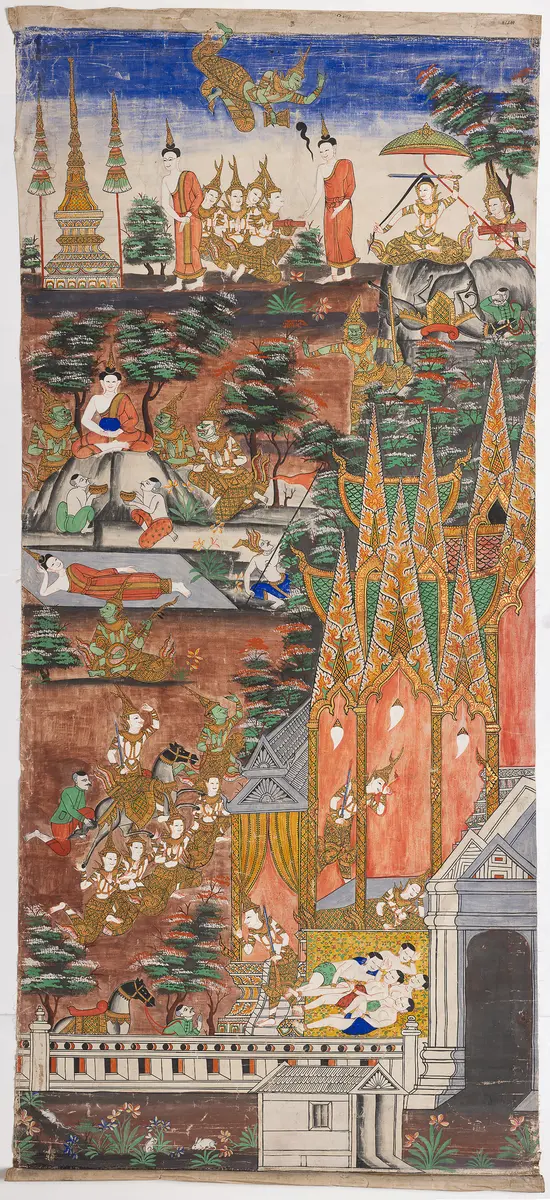 Scenes from the life of the historical Buddha
