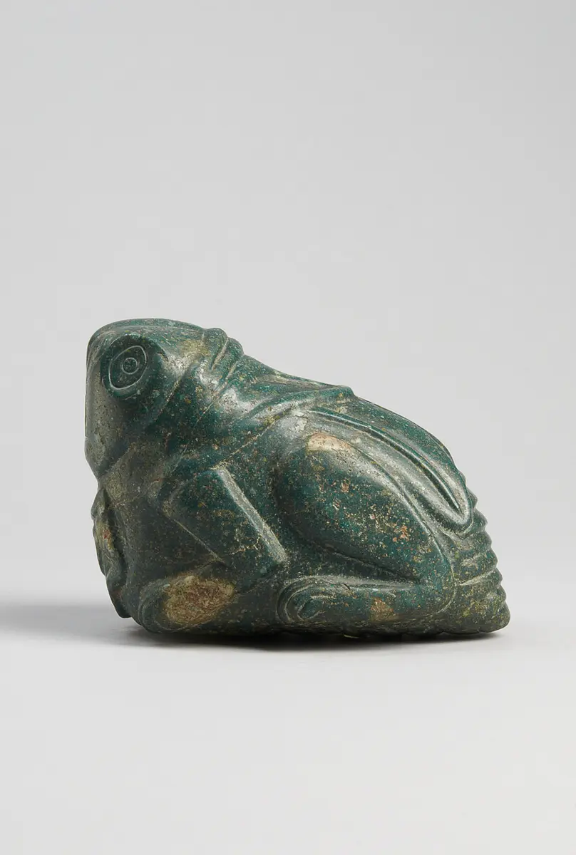 Insect with breast jewelry of Quetzalcoatl