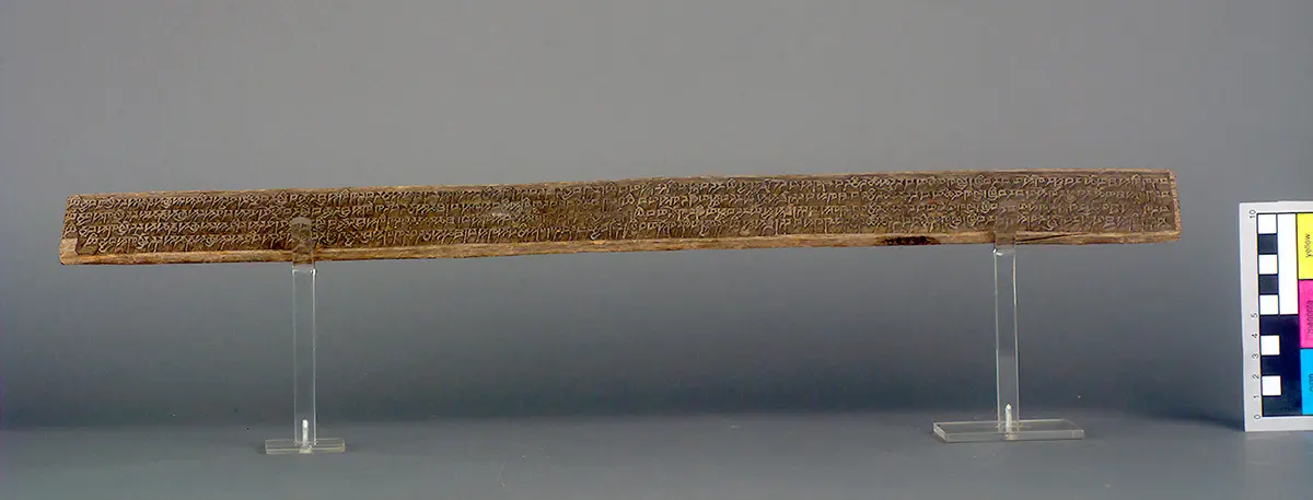Holzdrucktafel