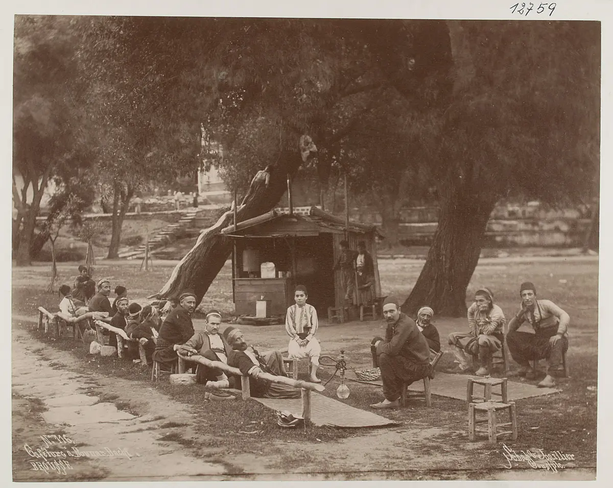 Türkisches Kaffeehaus in Bursa