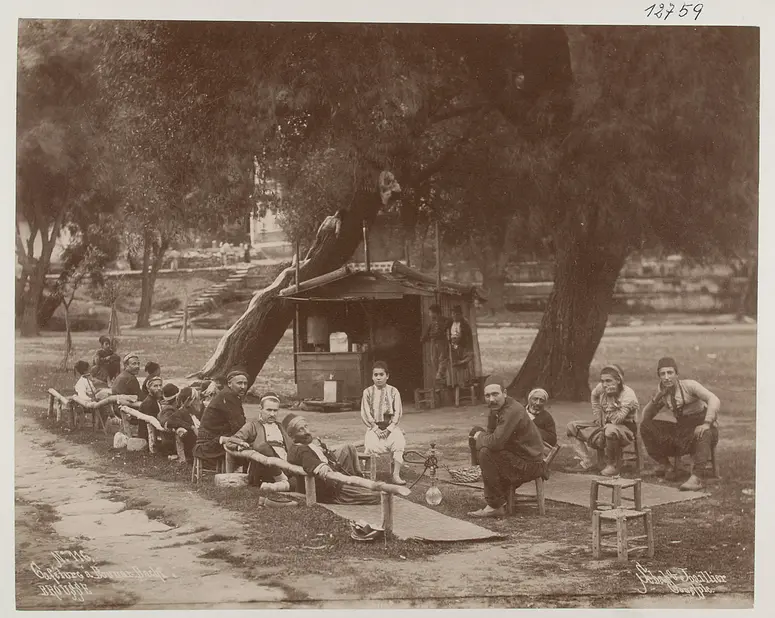 Türkisches Kaffeehaus in Bursa