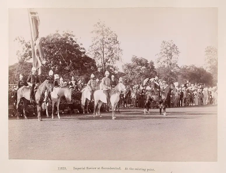 Kaiserl. Heerschau in Secunderabad