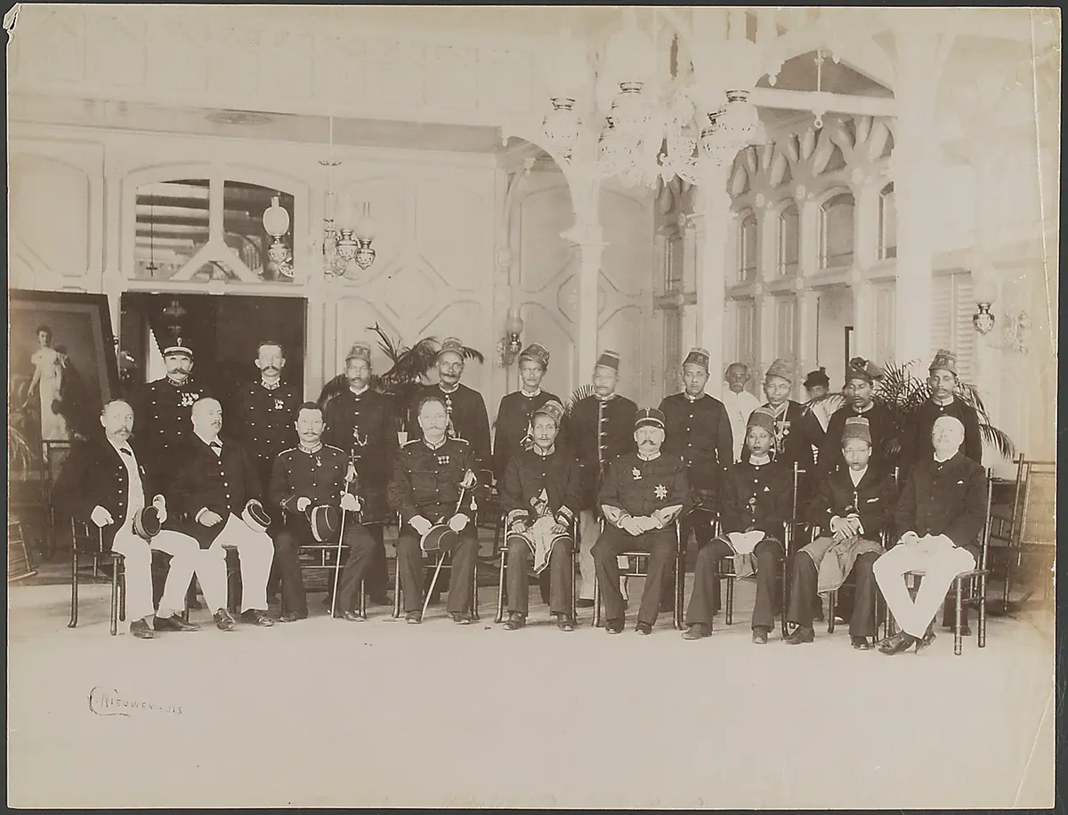 Surrender of the Sultanate of Aceh on 20 January 1903 under Dutch colonial power