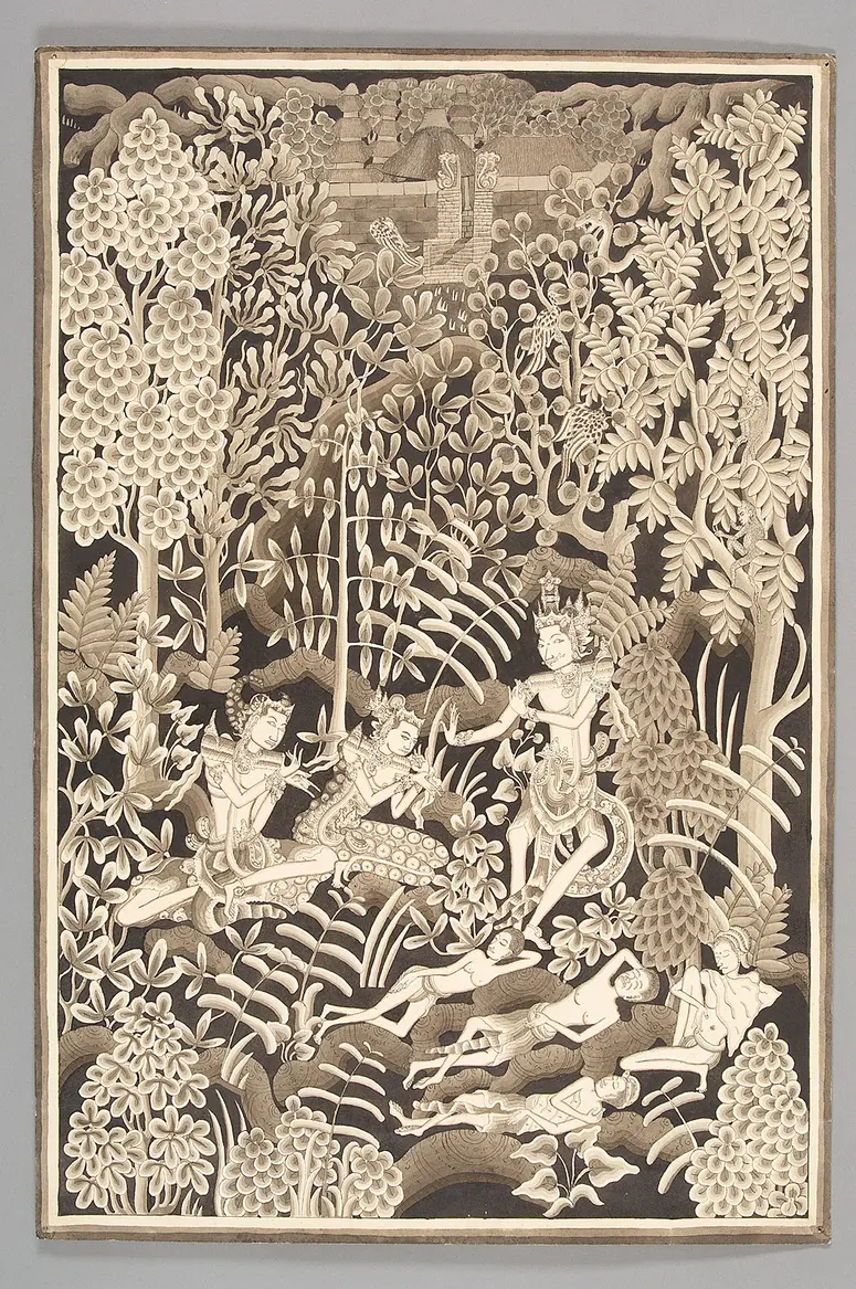 Scene from the Ramayana