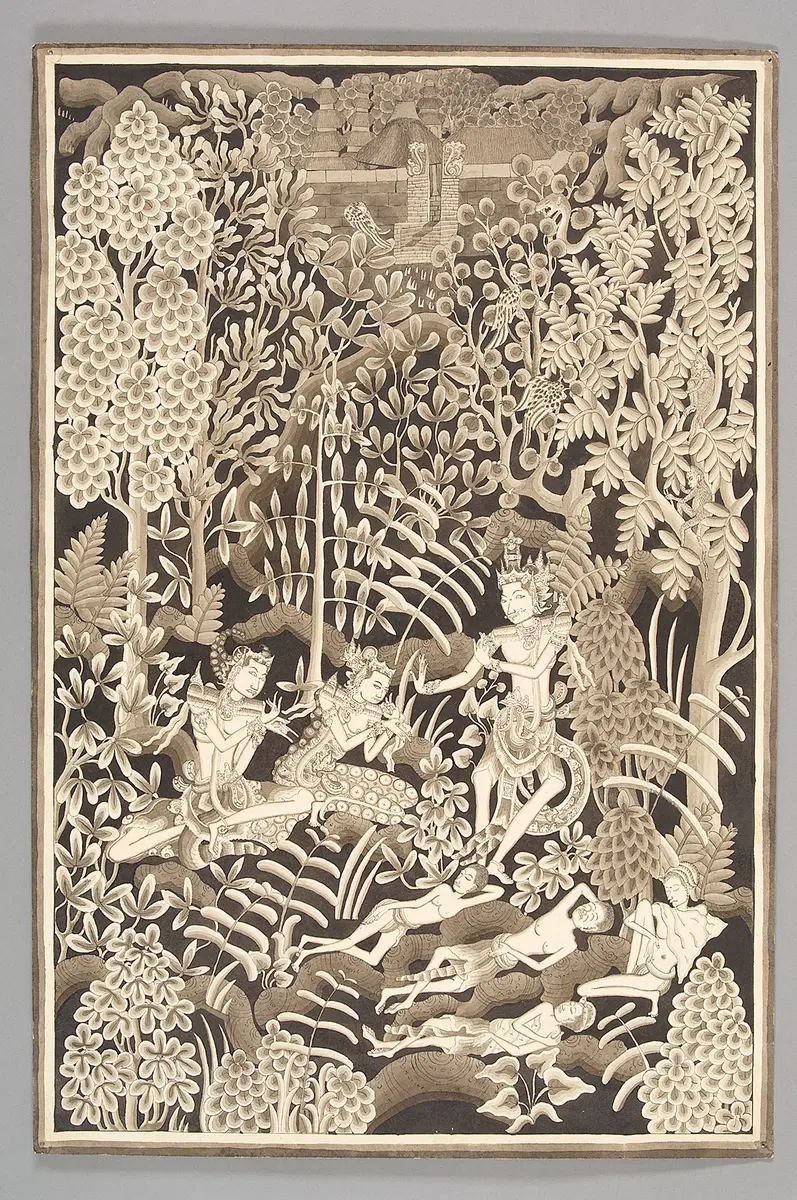 Scene from the Ramayana