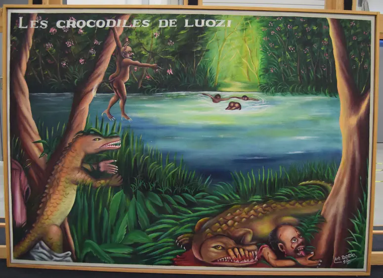 Crocodile de Luozi