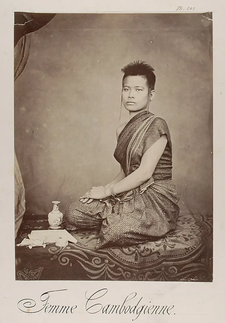 Cambodscha-Frau