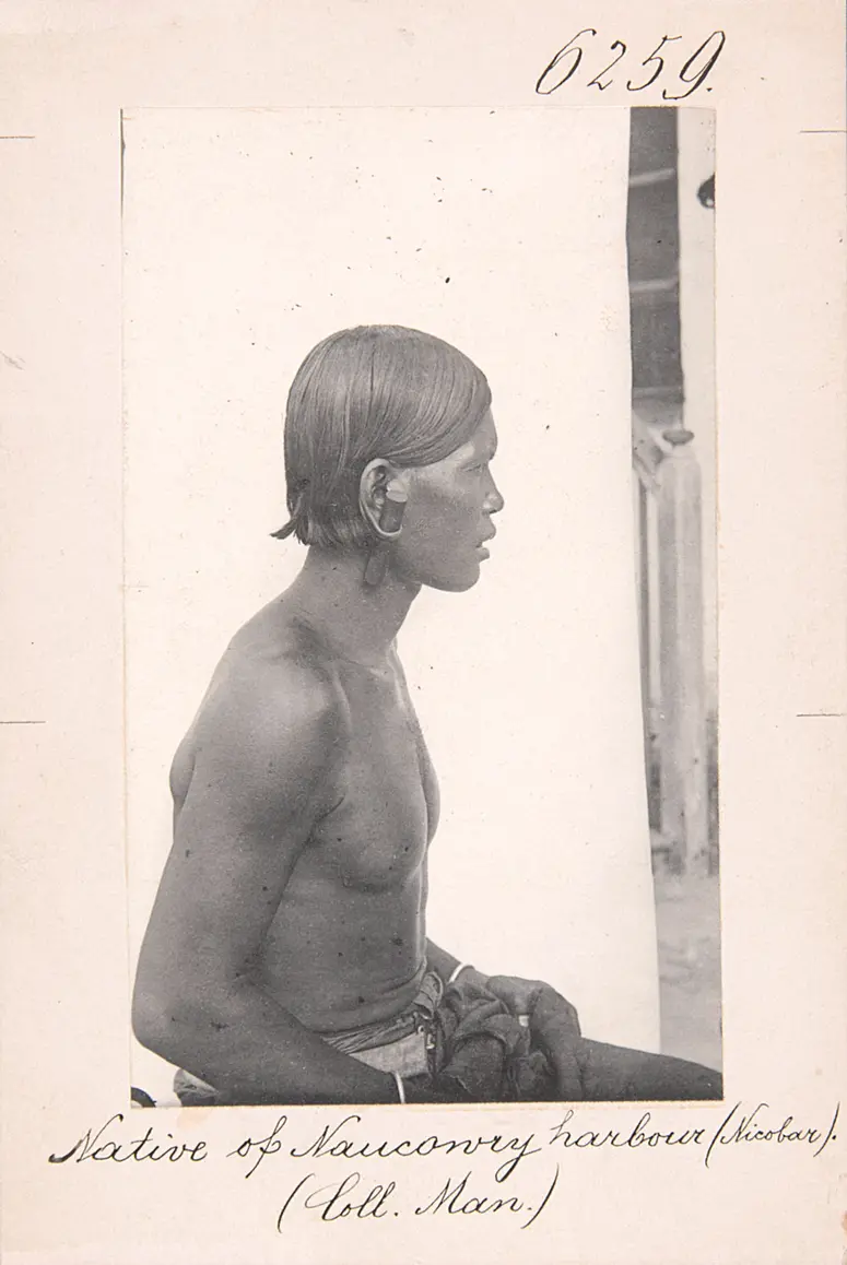 Native of Naucowry harbour (Nicobar)